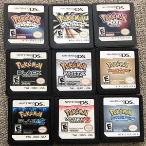 Pokémon ds games bundle